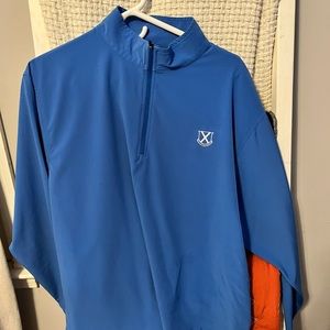 Blue old row alumni quarter zip